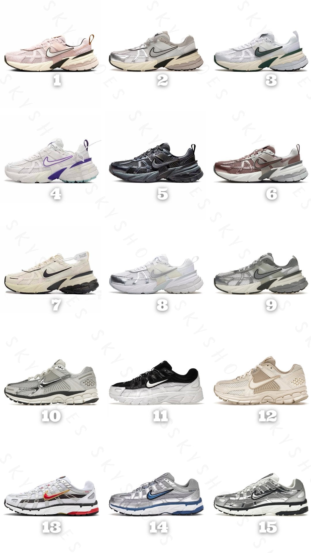 Nike v2k / Vomero5 / P-6000 / V5 Rnr / Shox