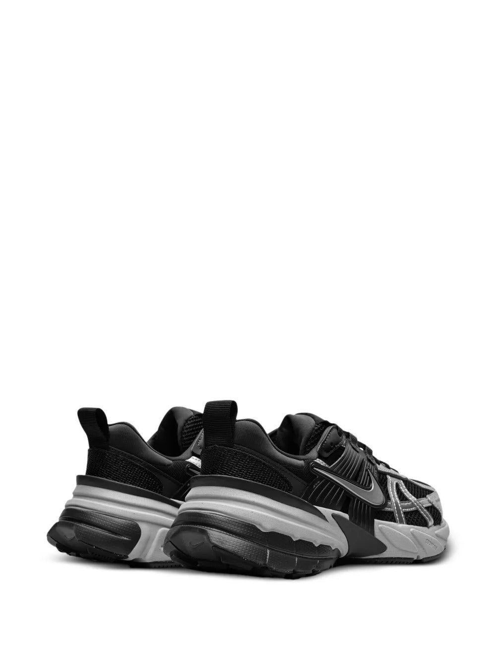 NIKE V2K METALLIC SILVER BLACK