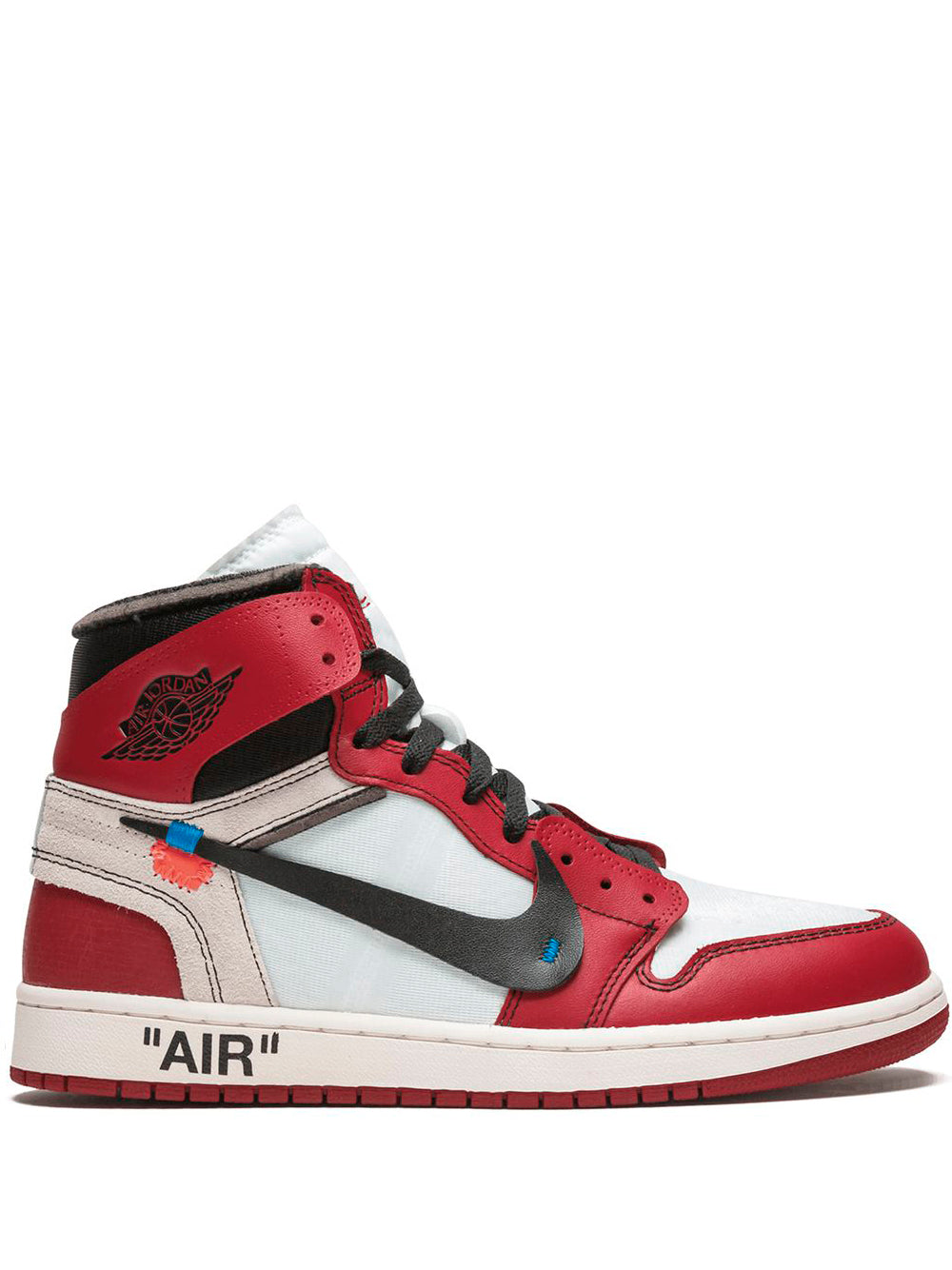 JORDAN 1 OFF WHITE RED