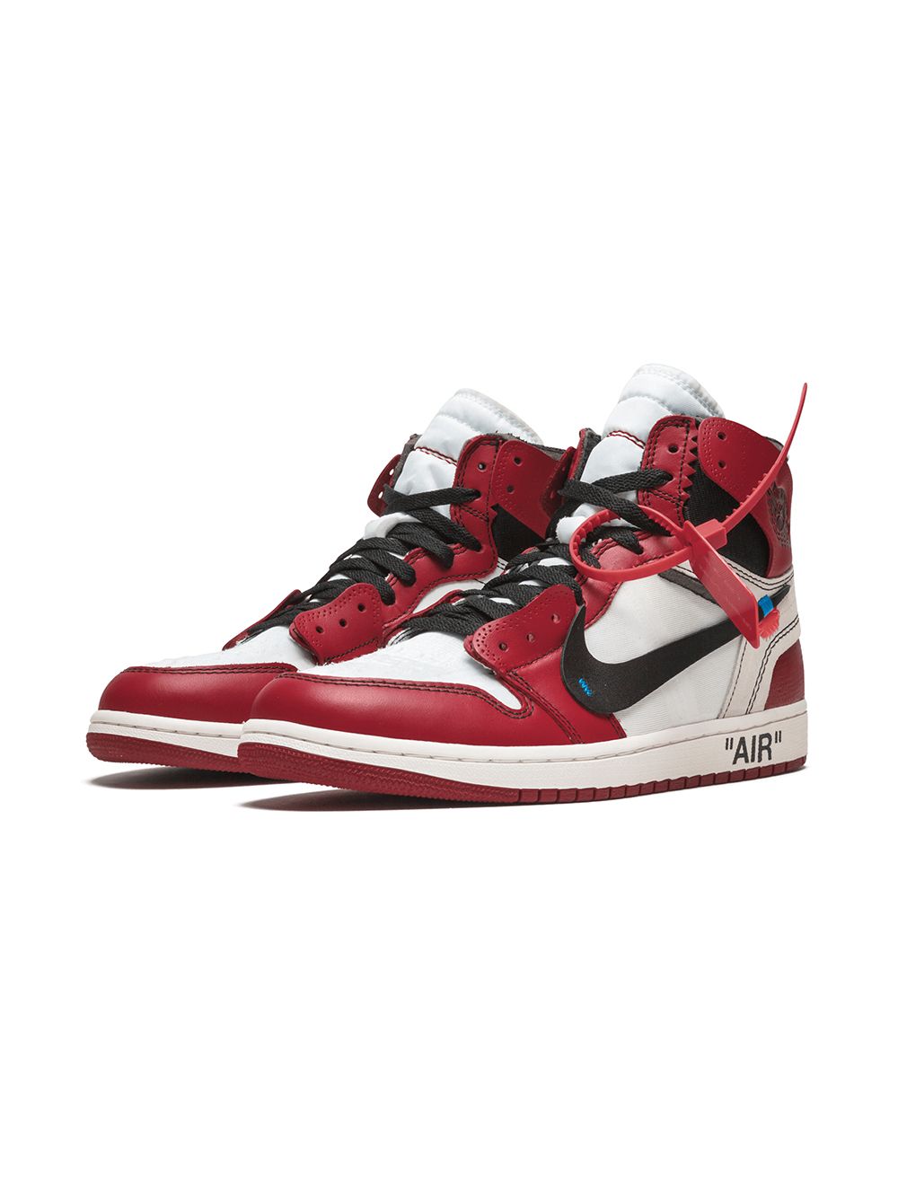 JORDAN 1 OFF WHITE RED