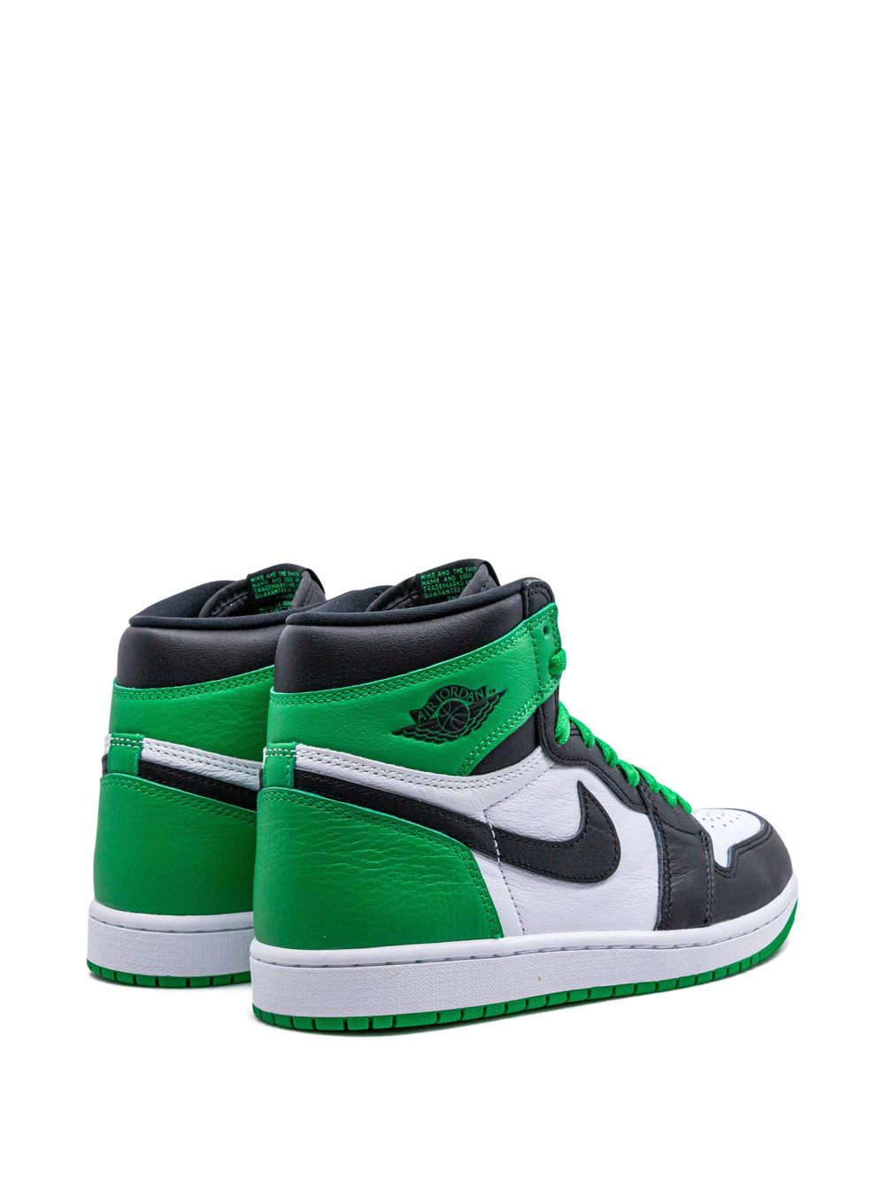 JORDAN 1 GREEN/BLACK