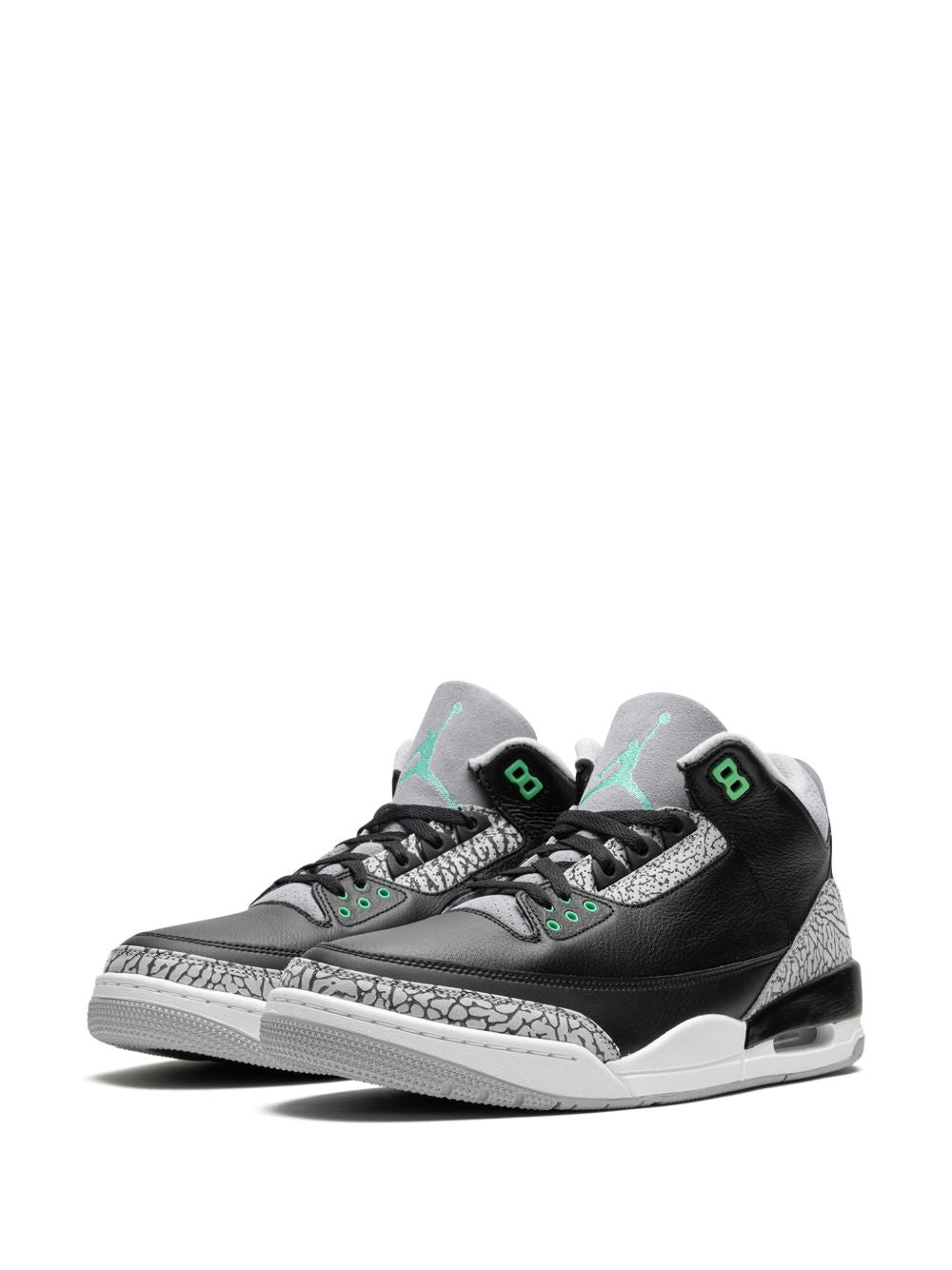 JORDAN 3 GREEN GLOW