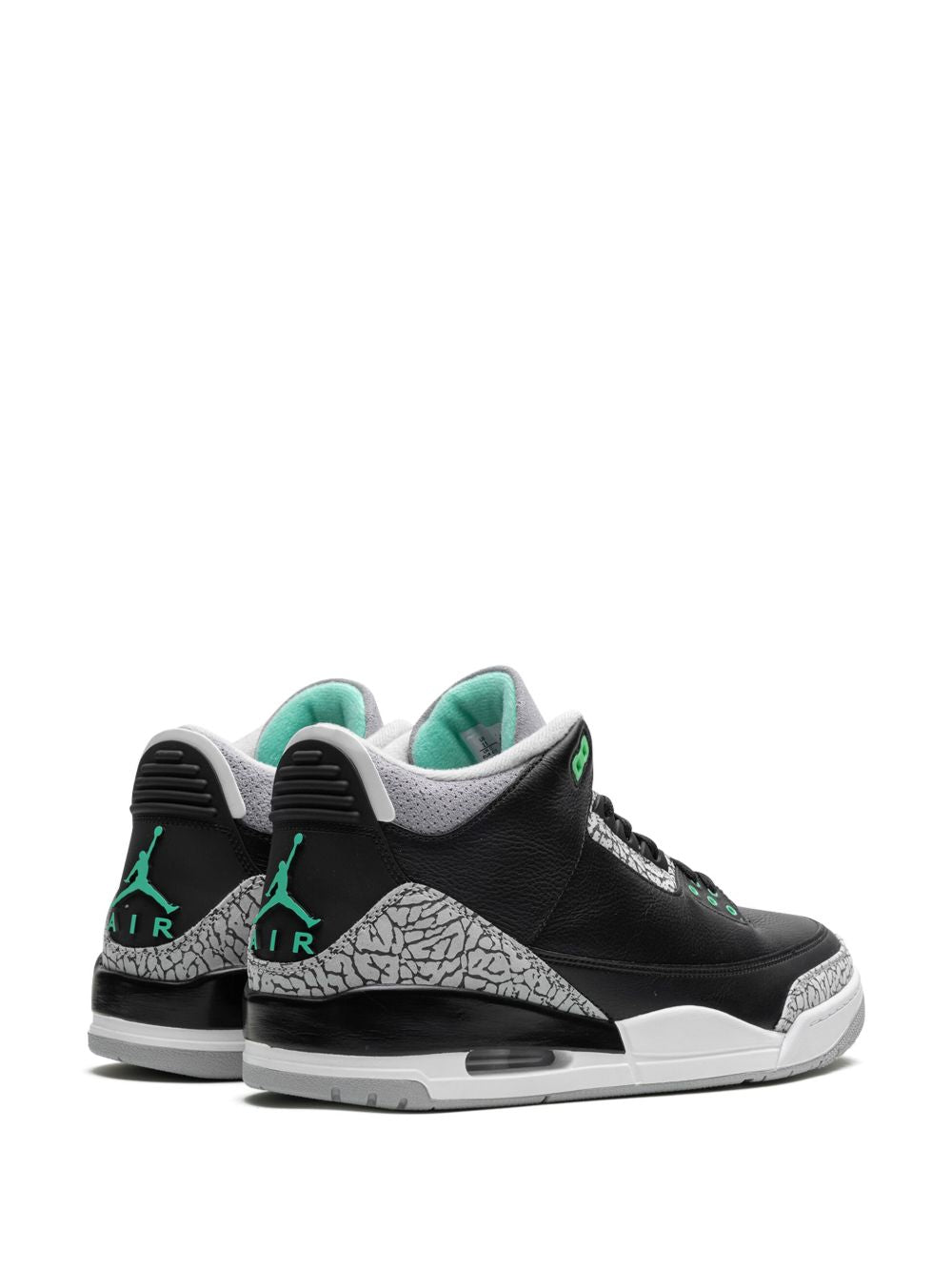 JORDAN 3 GREEN GLOW