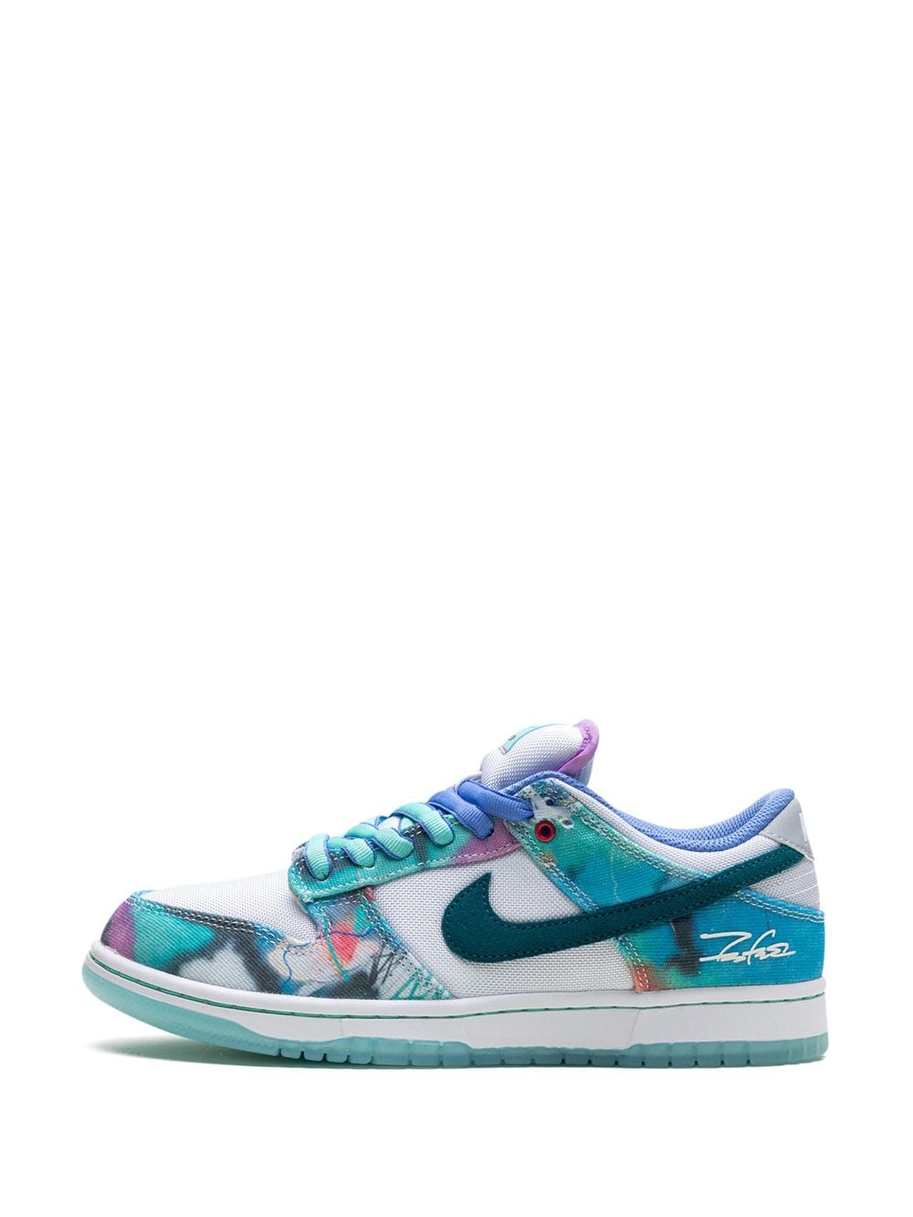 NIKE DUNK LOW BLEACHED AQUA