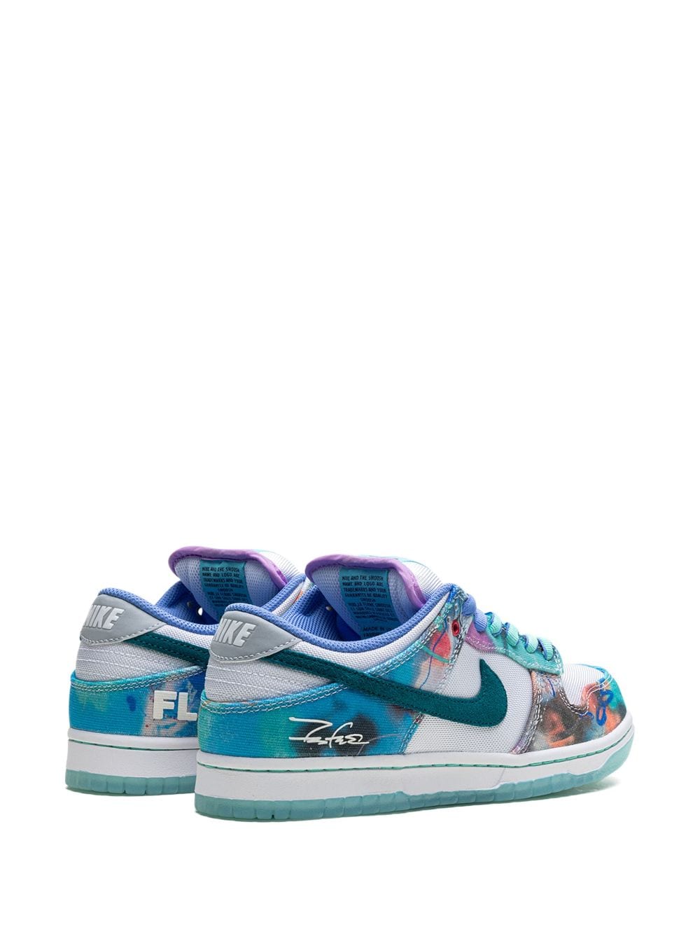 NIKE DUNK LOW BLEACHED AQUA