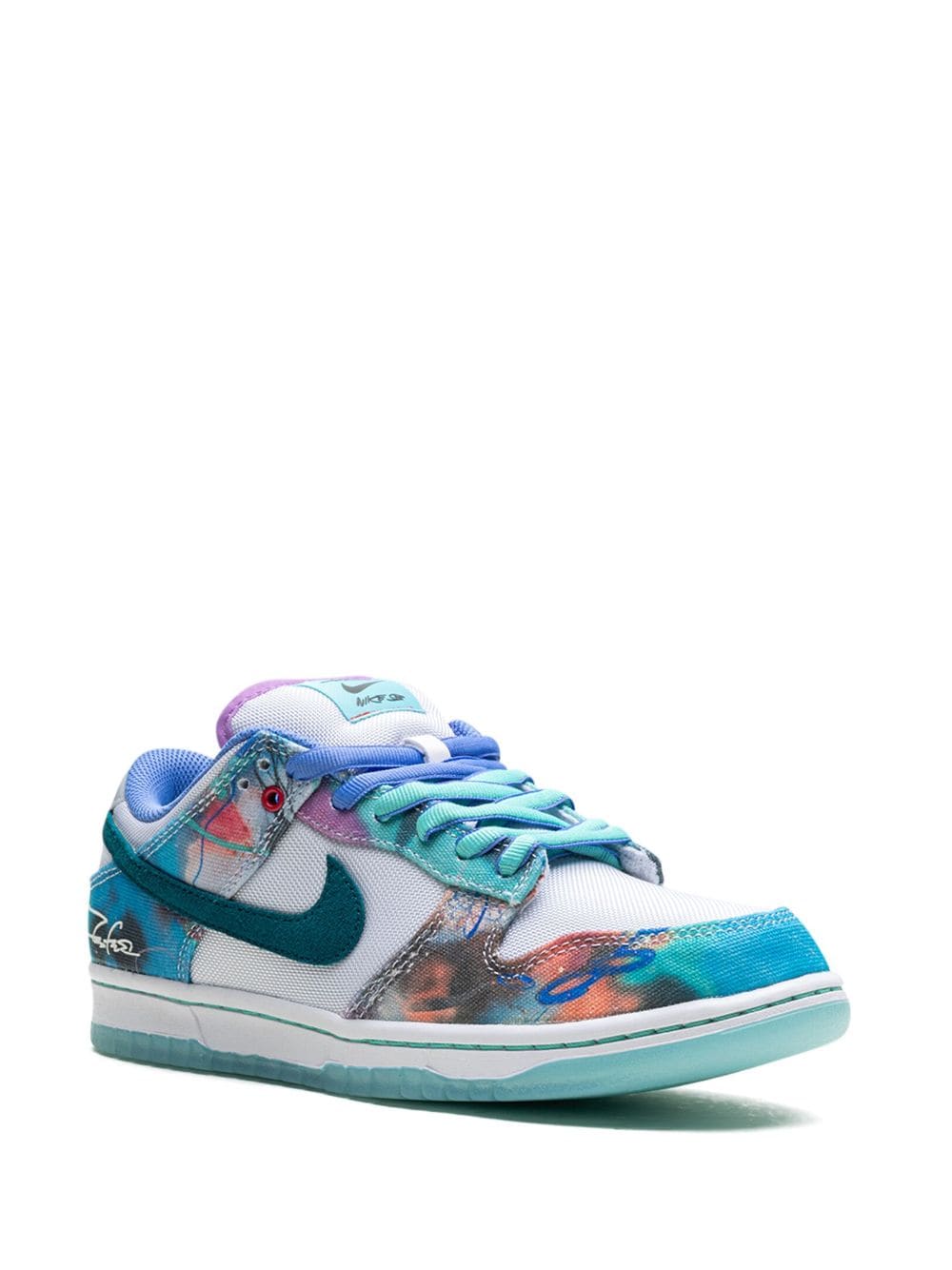 NIKE DUNK LOW BLEACHED AQUA