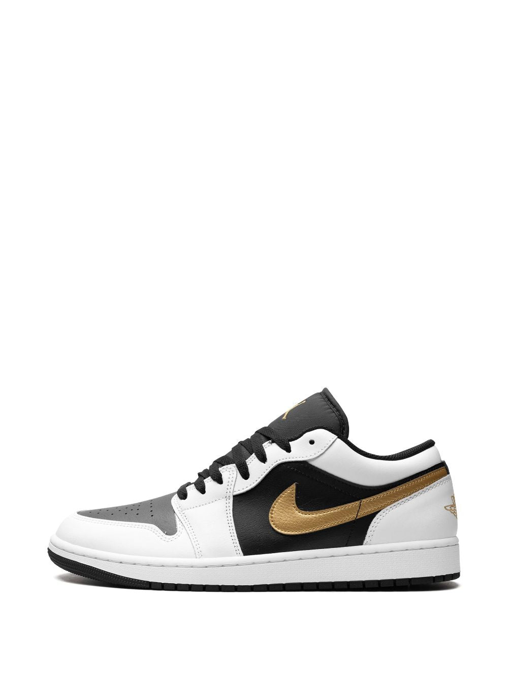 JORDAN 1 LOW GOLD SWOOSH