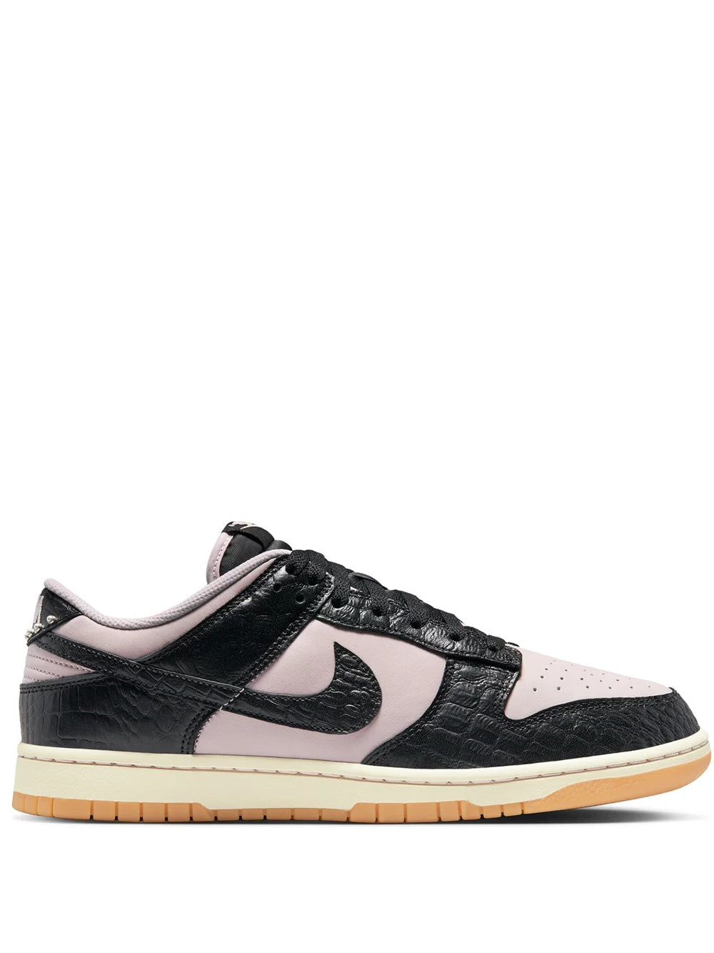 DUNK LOW PINK BLACK CROC