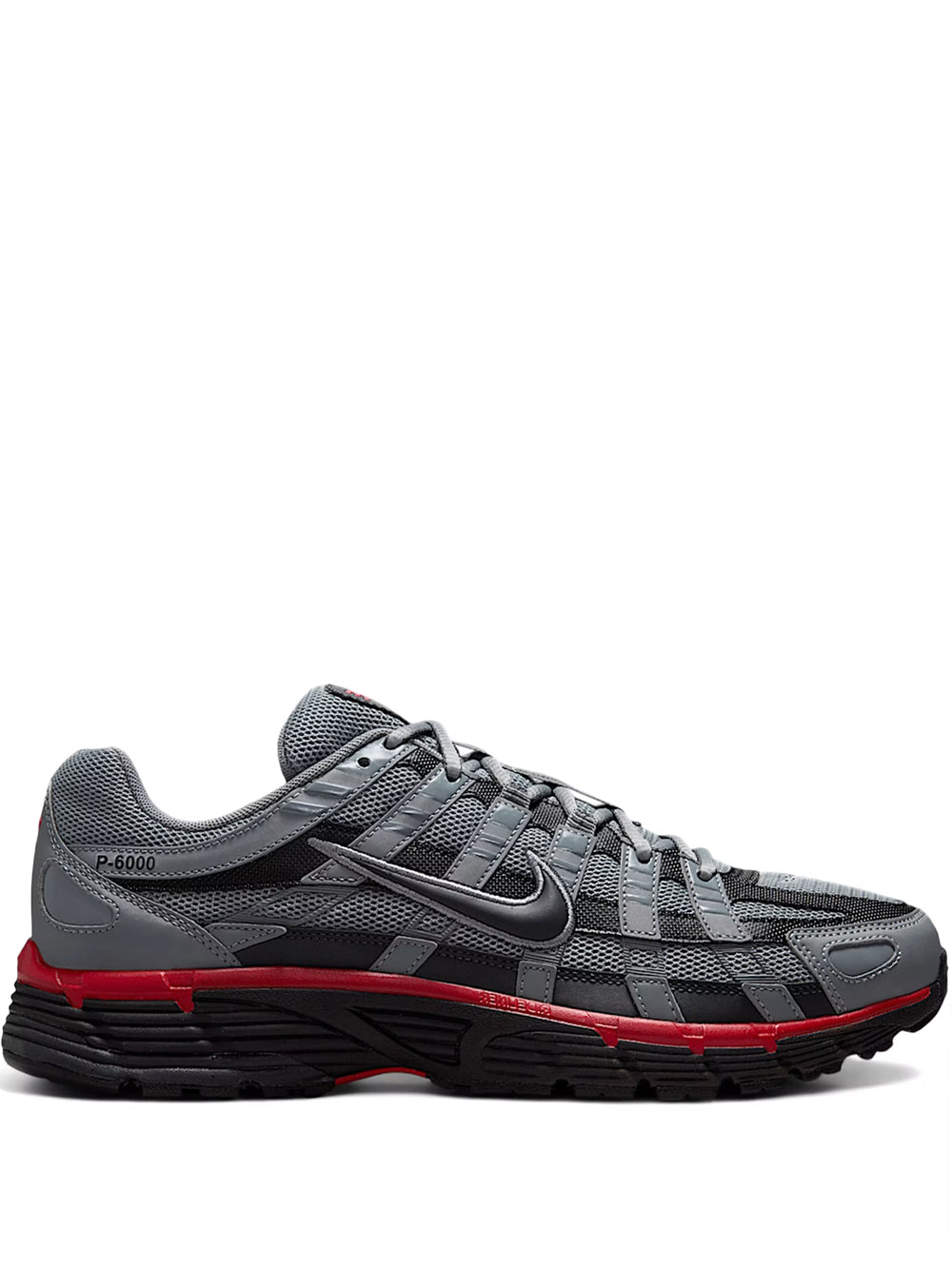 NIKE P-6000 UNIVERSITY RED GREY