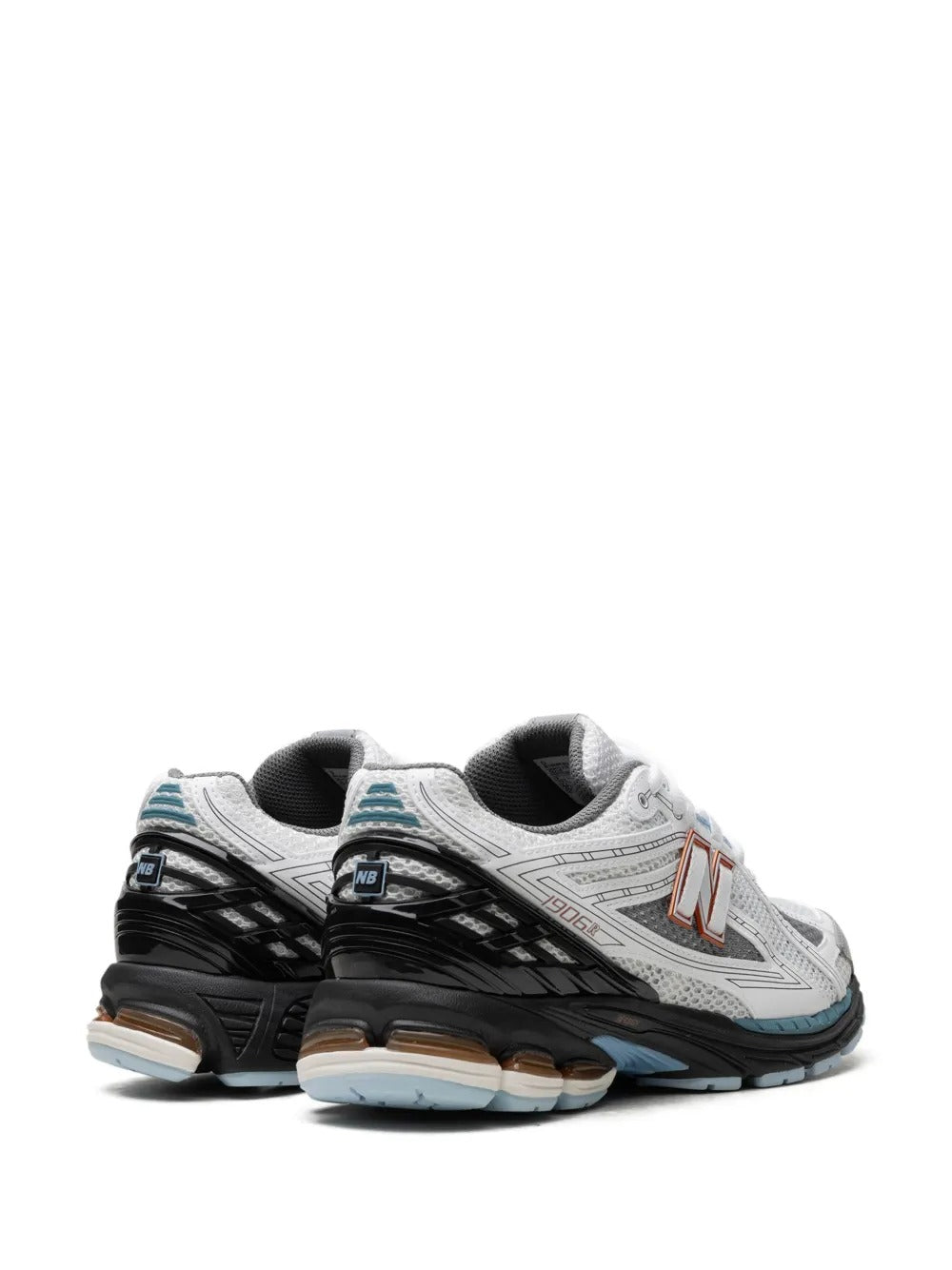 NEW BALANCE 1906R WHITE BLACK COPPER